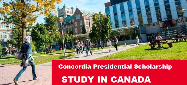 Concordia Presidential Scholarships In Canada